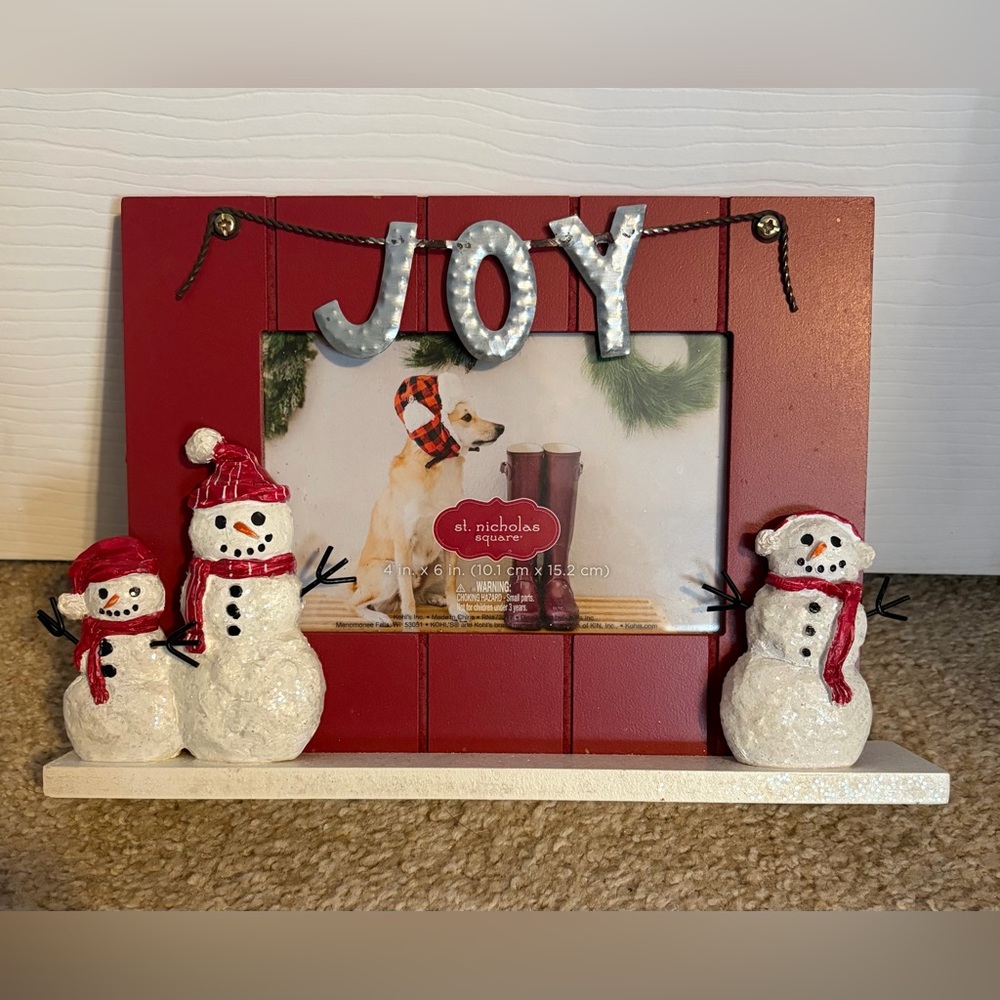 Christmas Frame 4x6 St. Nicholas Square New